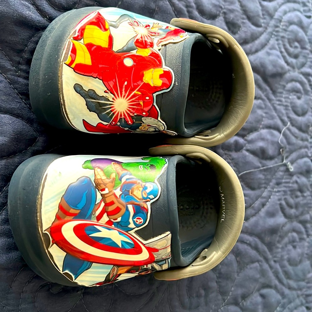 Toddler Crocs - Size 5,  Avengers